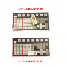 A02B-0319-K711#T A98L-0005-0500 Keypad For Fanuc Operating Panel new and original