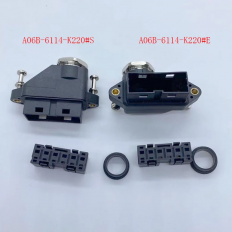 A06B-6114-K220#S (Straight) Motor Power Connector For Fanuc AiS2-AiF1 new and original