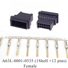 A63L-0001-0535/121KDF 12Pin For Fanuc Spindle Motor Encoder Connector new and original