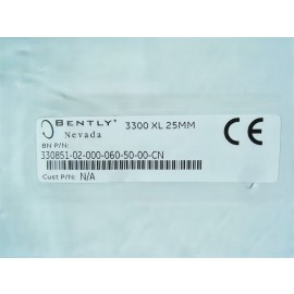 330851-02-000-060-50-00-CN Bently Nevada Proximity probe sensor 3300XL 25mm New