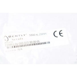 330851-04-000-020-90-00-05 Bently Nevada Proximity sensor probe Cable 3300XL 25mm New