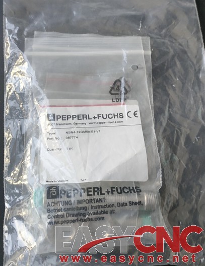 087774 NBN4-12GM50-E1-V1 Pepperl + Fuchs Sensor Connector Cable NEW