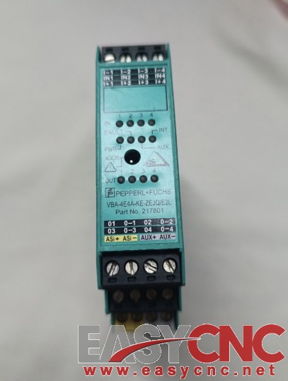 217801 VBA-4E4A-KE-ZEJQ/E2L Pepperl + Fuchs safety barrier NEW
