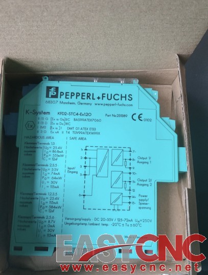 231389 KFD2-STC4-EX1.20 Pepperl + Fuchs safety barrier NEW