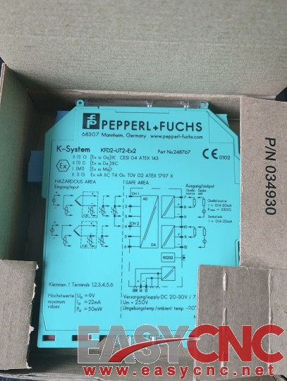 248767 KFD2-UT2-EX2 Pepperl + Fuchs safety barrier NEW