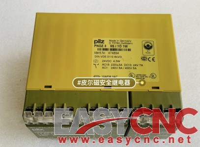 474894 PNOZ 3 5S/10 Pilz Safety Relay New And Original