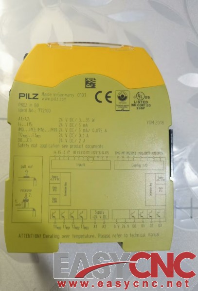772100 PNOZ m B0 Pilz Safety Relay New And Original