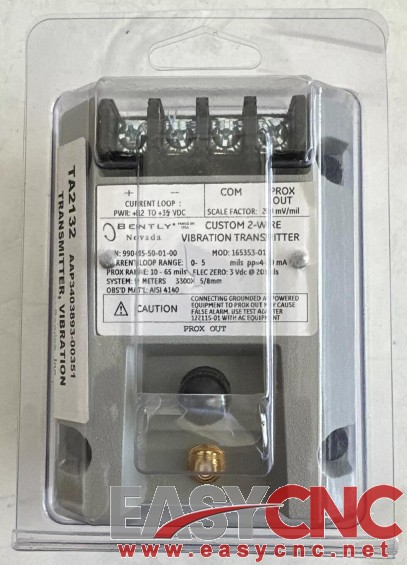 990-05-50-01-00 Bently Nevada Custom 2 Wire Vibration Transmitter New