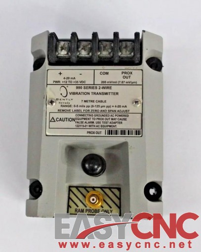 990-05-70-01-01 Bently Nevada 2 Wire Vibration Transmitter Used
