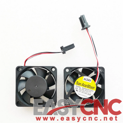 A90L-0001-0511 9WF0624H7D03 DC24V 0.12A Cooling Fan Ventilateur With Fanuc Connector New