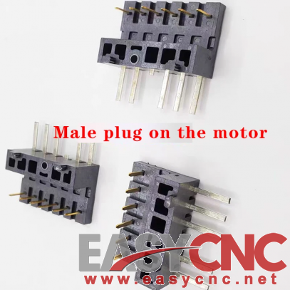 Male plug Motor Power Connector For Fanuc AiS2-Aif2 new and original
