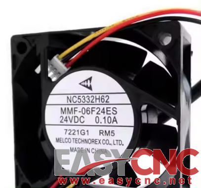 MMF-06F24ES-RM5 NC5332H62 Cooling Fan 24VDC For Mitsubishi Servo Amplifier New
