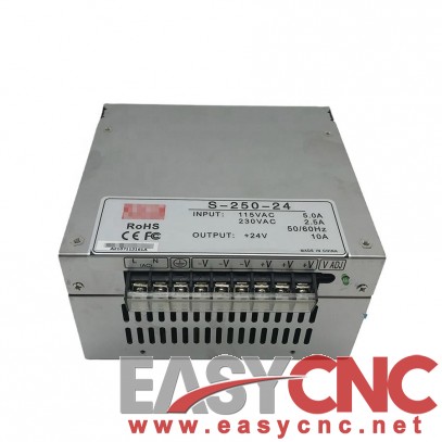 S-250-24 Mean Well Switch Power Supply Used