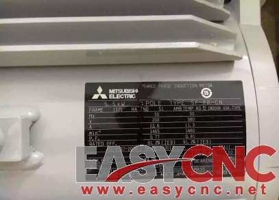 SF-PR-CN Mitsubishi THREE PHASE INDUCTION MOTOR New