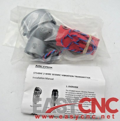 ST5484E-121-0220-00 Metrix Seismic Vibration Transmitter 4-20mA New