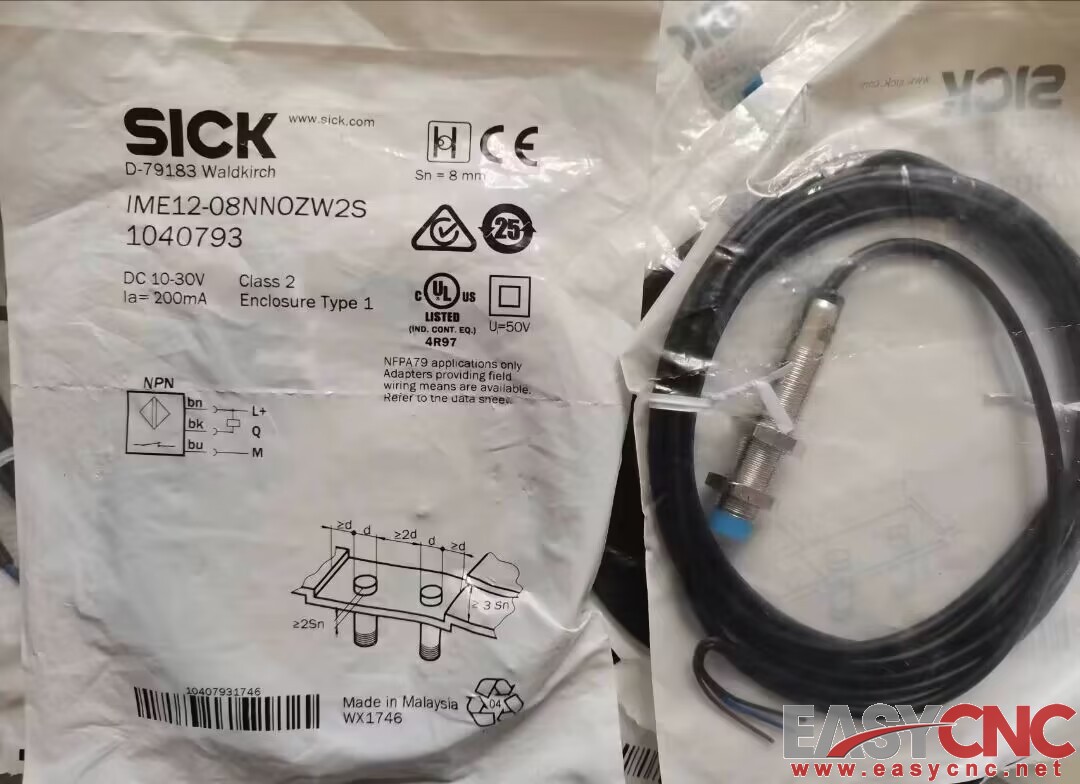1040793 IME12-08NNOZW2S SICK sensor NEW