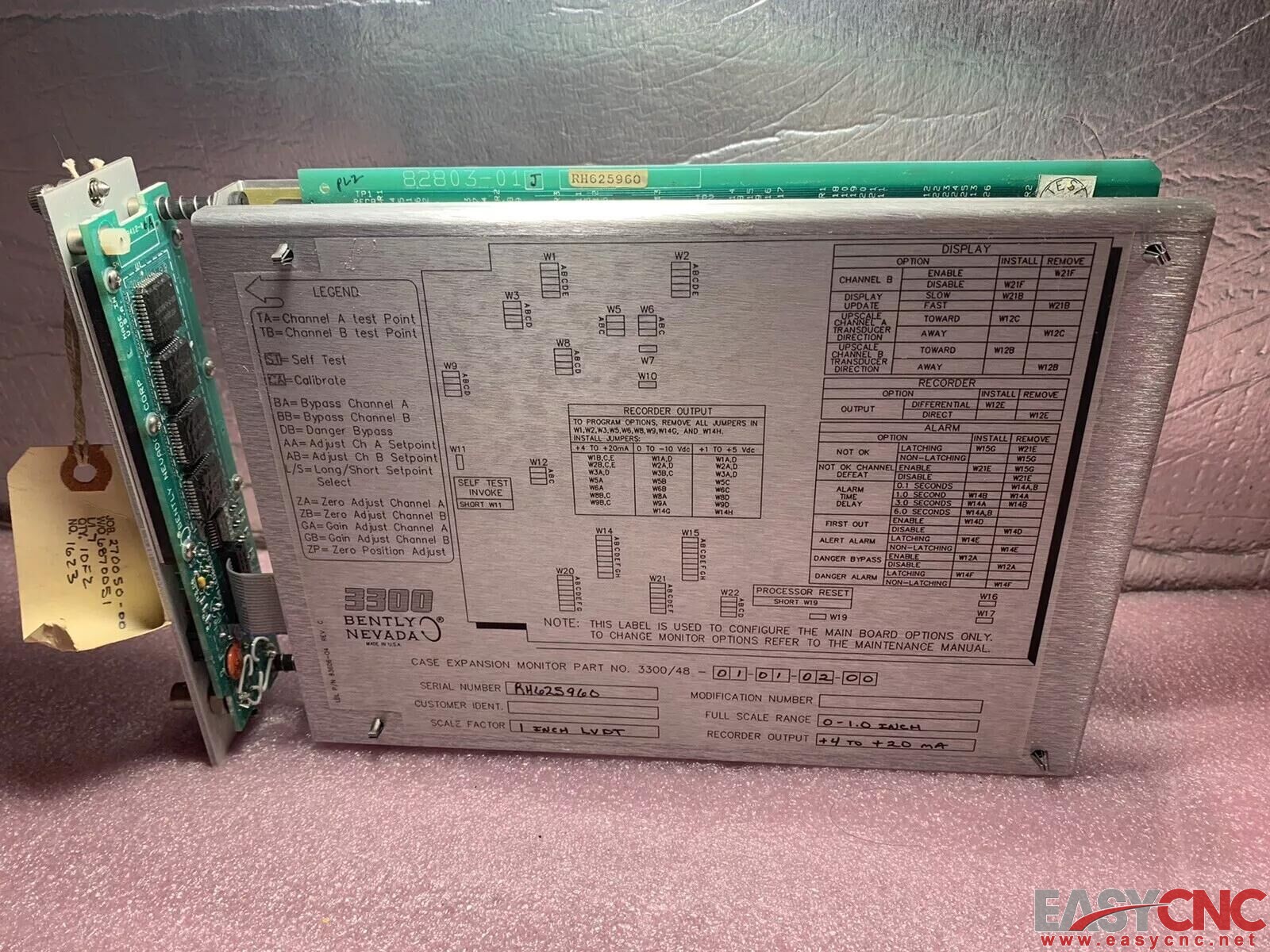 3300/48-01-01-02-00 Bently Nevada Case Expansion Monitor New