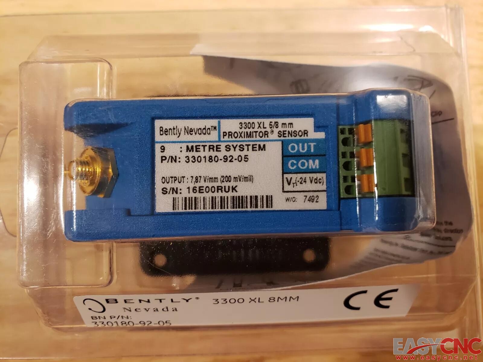 330180-92-05 Bently Nevada 3300 XL 5/8mm PROXIMITOR Sensor New