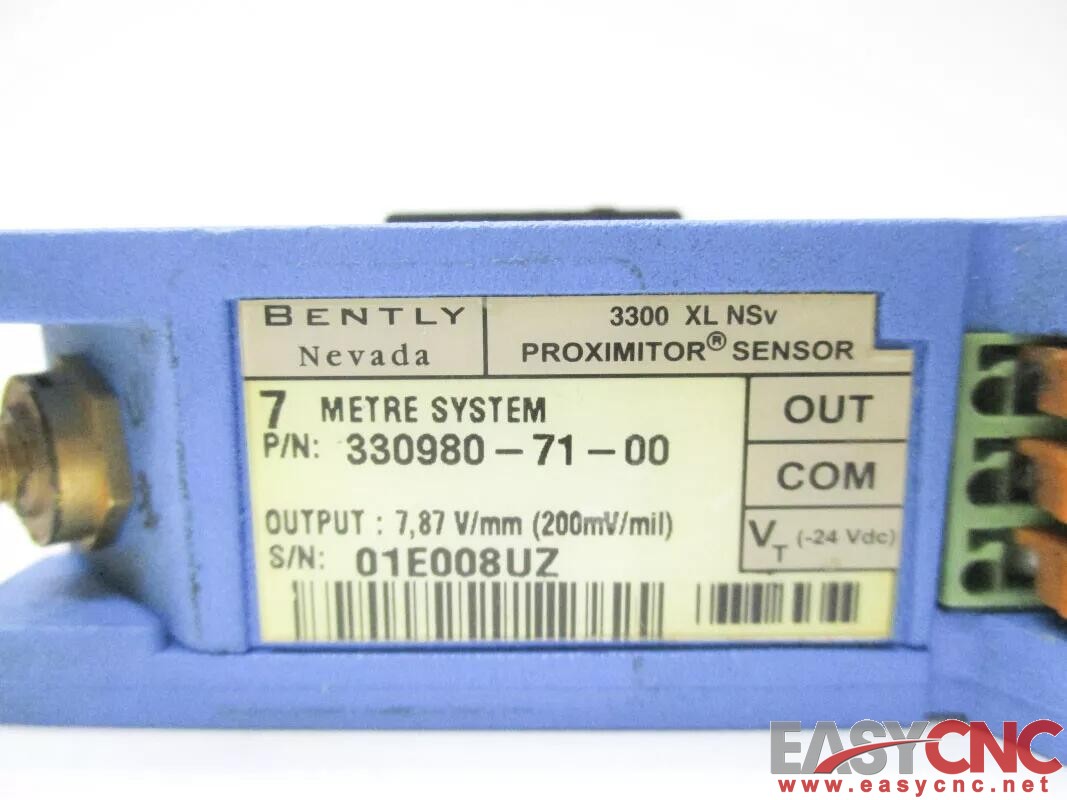 330980-71-00 Bently Nevada 3300 XL NSv Proximitor Sensor Used