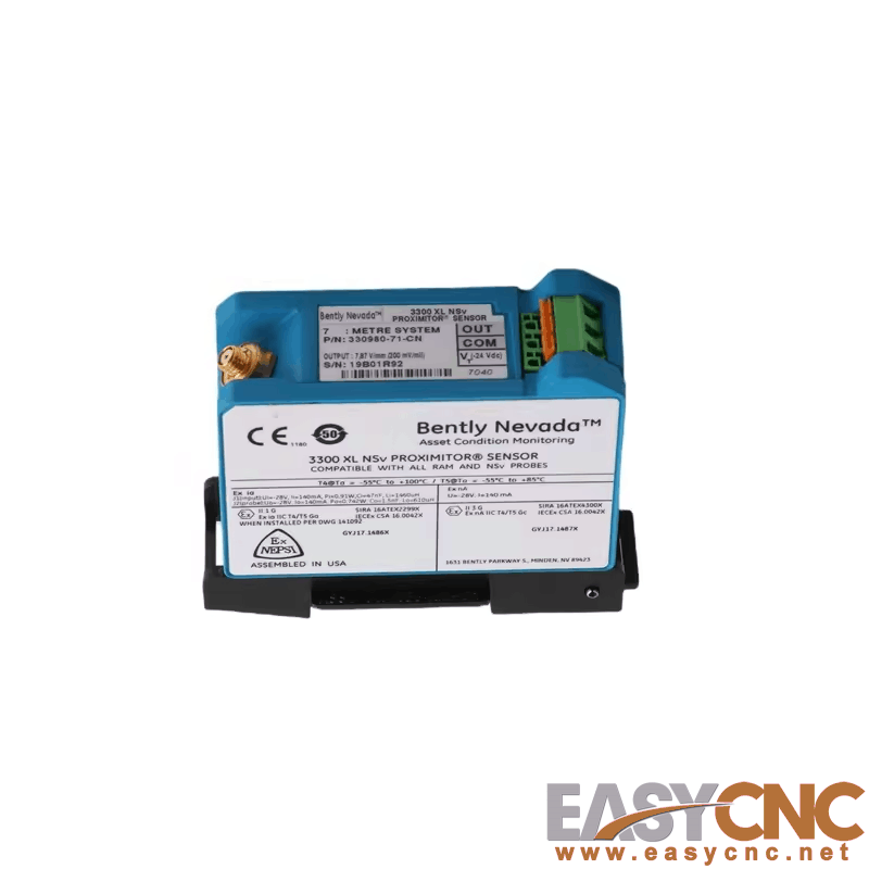 330980-71-CN Bently Nevada 3300XL NSv Proximity Sensor Used