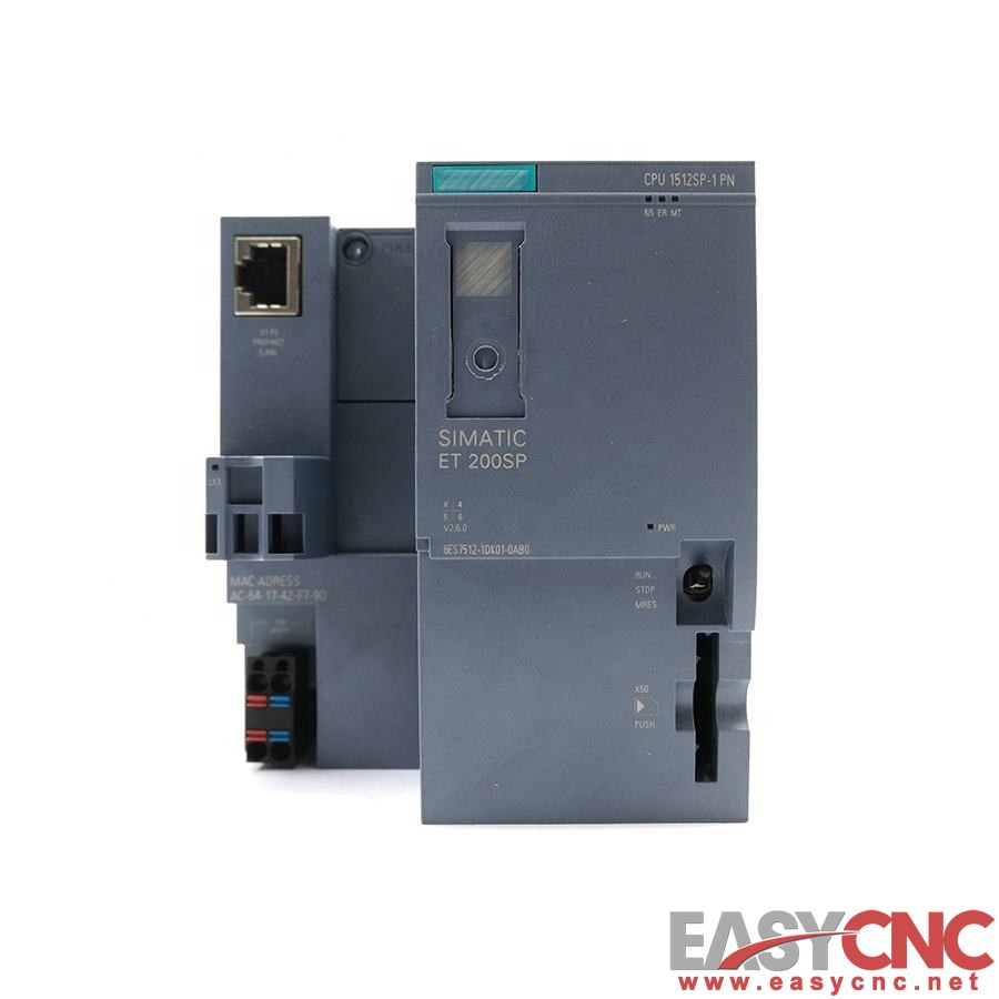 6ES7 512-1DK01-0AB0 Siemens PLC SIMATIC DP CPU 1512SP-1 PN For ET200SP 