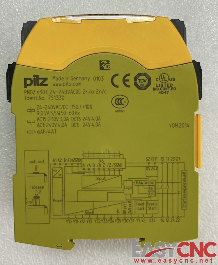 751330 PNOZ s30 C Pilz Safety Relay Used