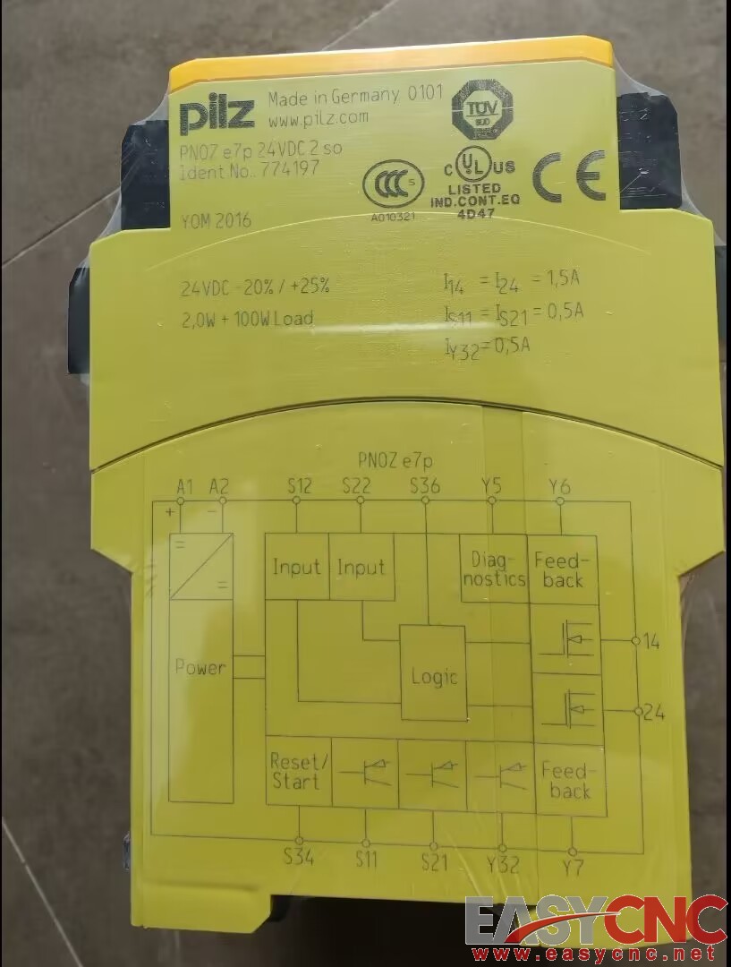 774197 PNOZ e7p Pilz Safety Relay New And Original