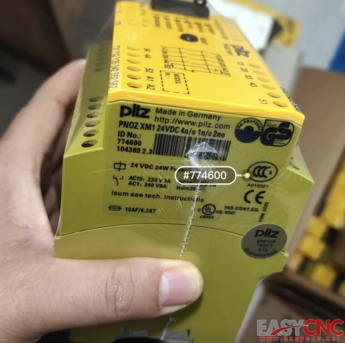 774600 PNOZ XM1 Pilz Safety Relay New And Original