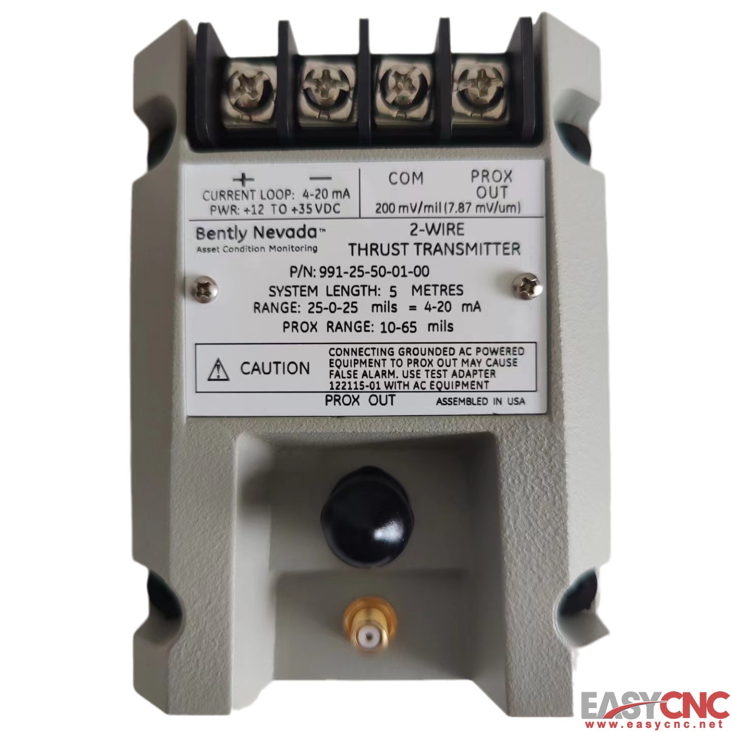 991-25-50-01-00 Bently Nevada CUSTOM 2 Wire Thrust Transmitter New