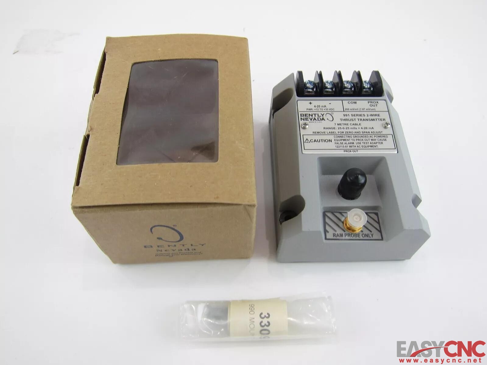 991-25-70-02-01 Bently Nevada 991 Series 2 Wire Thrust Transmitter New
