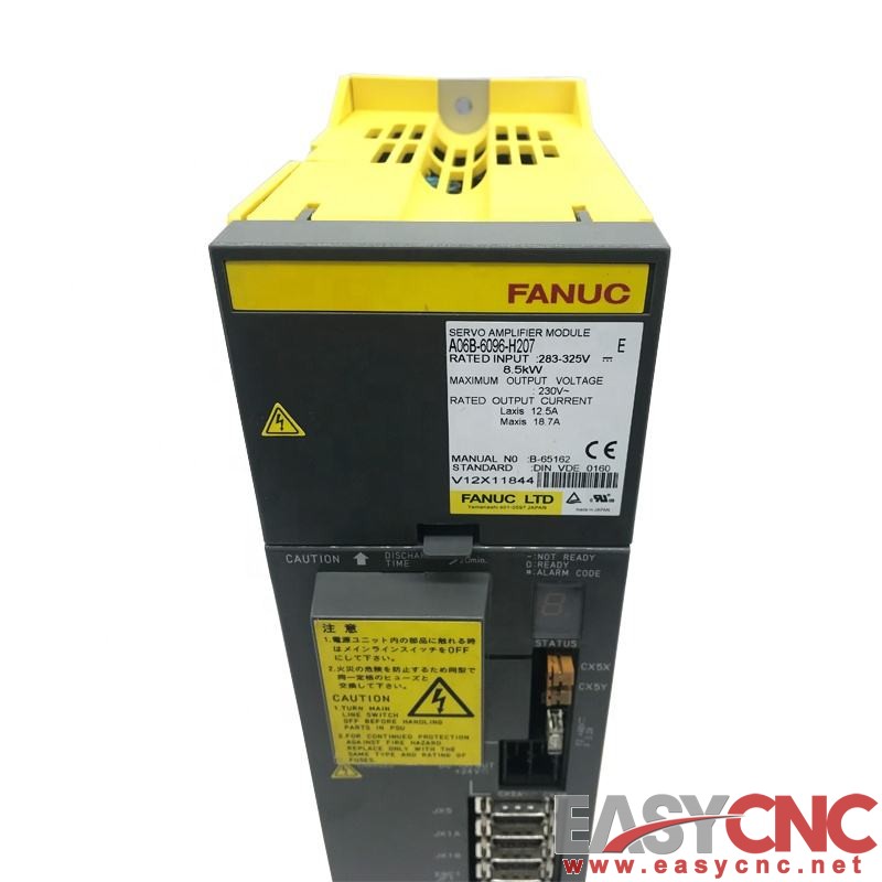 A06B-6096-H207 Fanuc Inovance 37kw Servo Motor With Drive Used