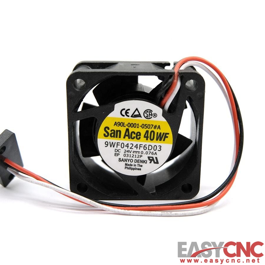 A86L-0001-0507#A 9WF0424F6D03 Fanuc Amplifier Fan Used