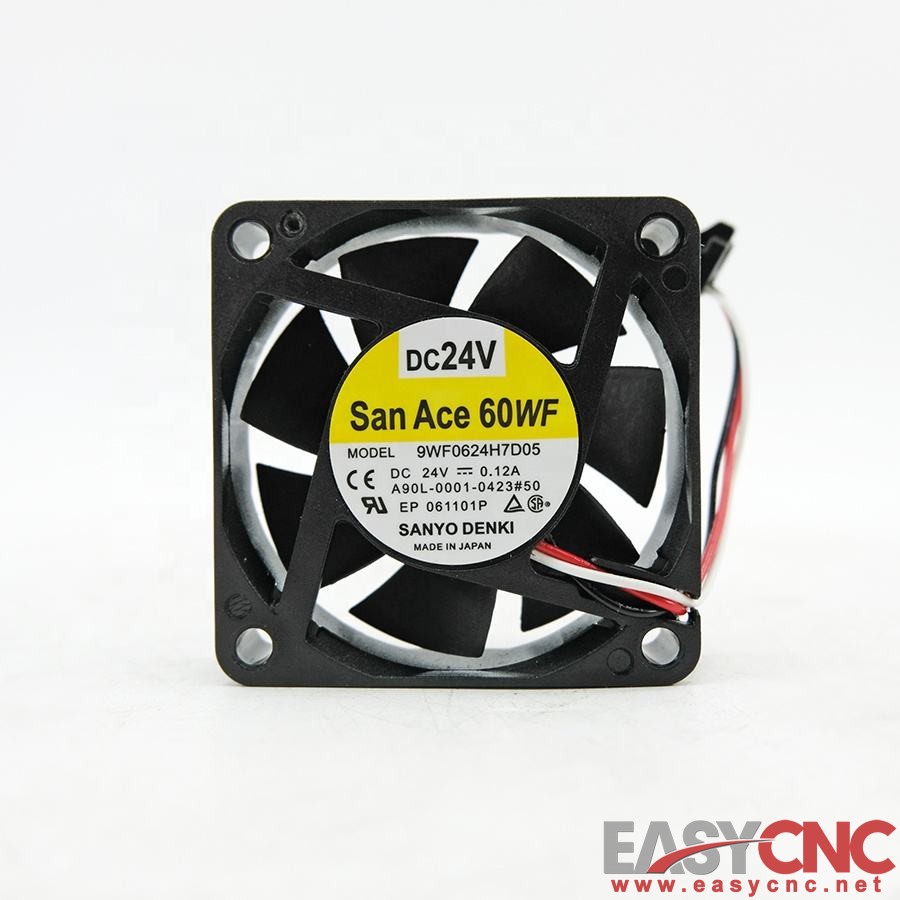 A90L-0001-0423#50 9WF0624H7D05 Fanuc Amplifier Fan Used