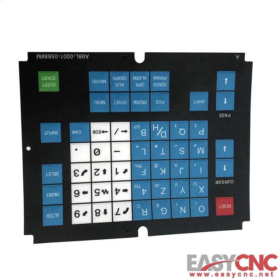 A98L-0001-0568#T Fanuc key board operator panelcnc Used
