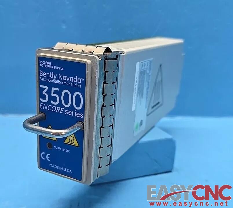 3500/10E ARM-2413-00GE Bently Nevada 3500 ENCORE Series Ac Power Module Used