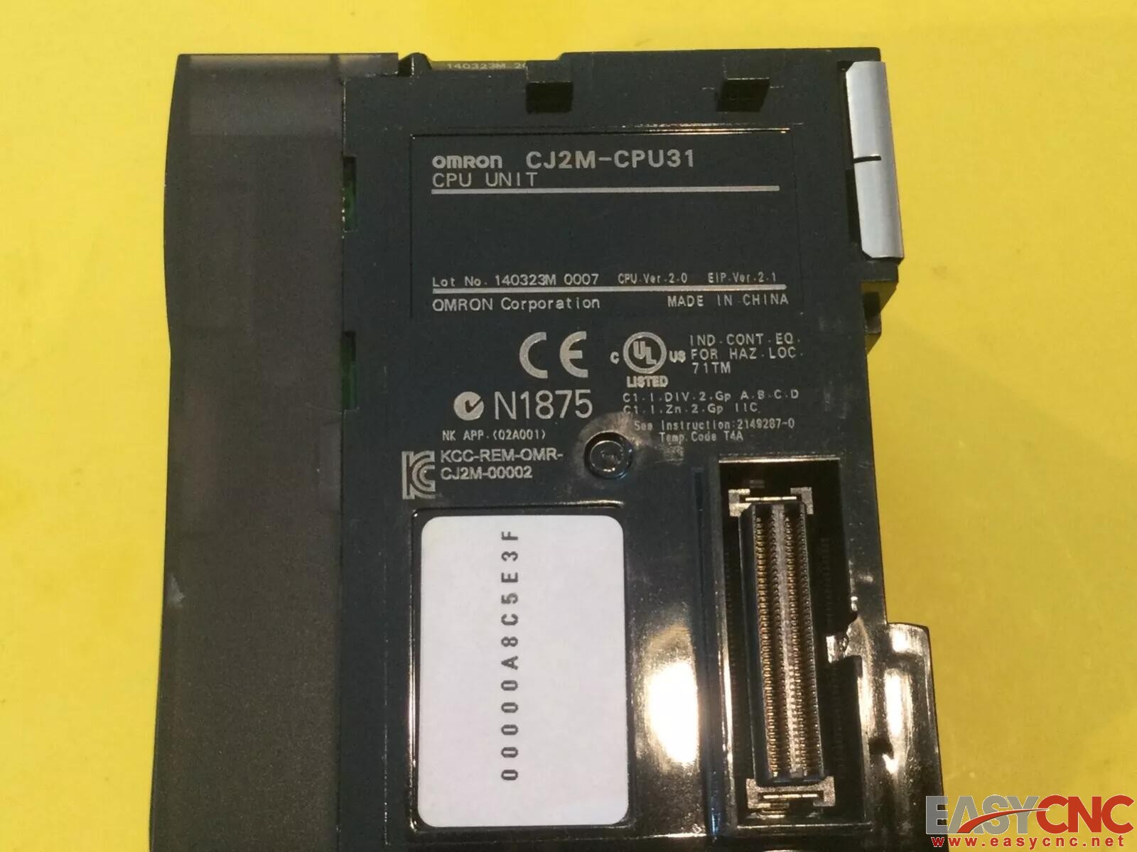 CJ2M-CPU31 OMRON CPU Unit Used