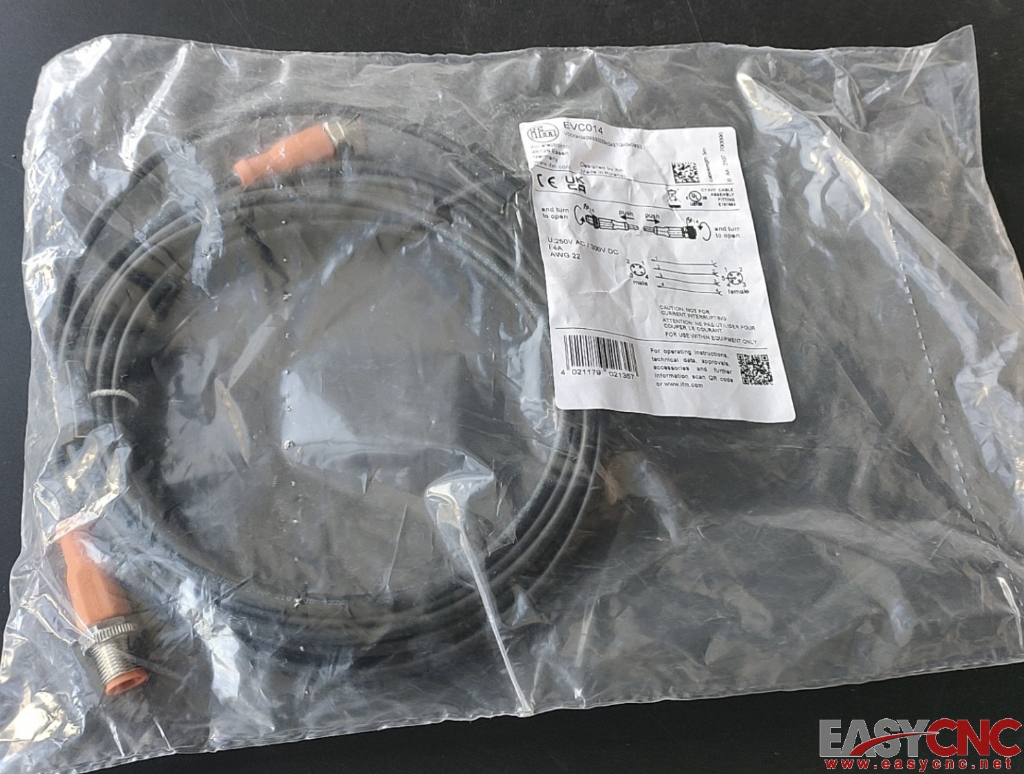 EVC014 IFM connection cable New