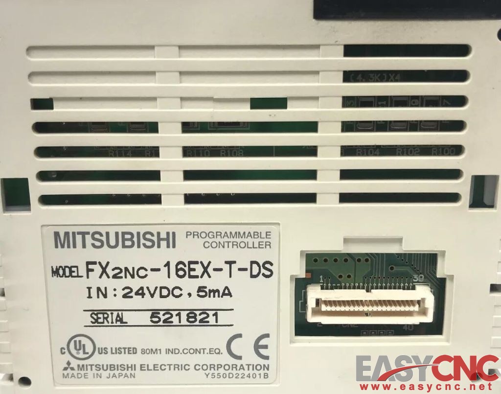 FX2NC-16EX-T-DS Mitsubishi PLC Module Used