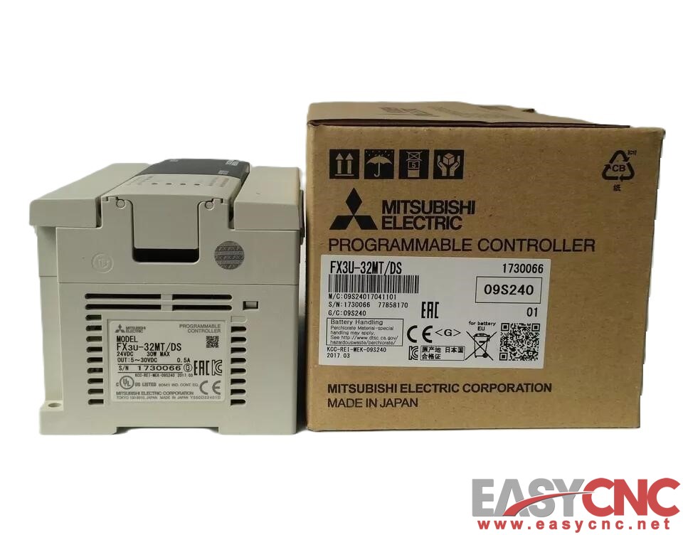 FX3U-32MT/DS Mitsubishi PLC Module New