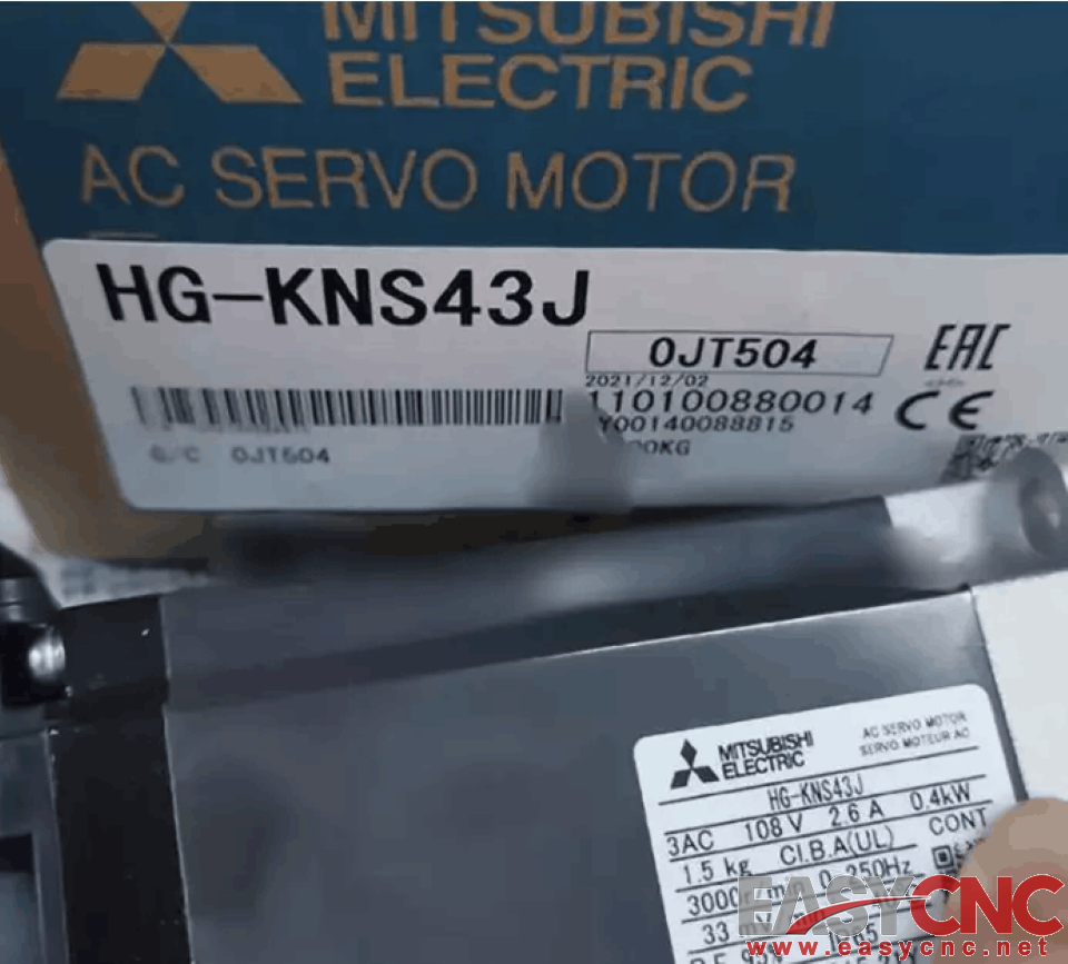 HG-KNS43J Mitsubishi AC Servo Motor New