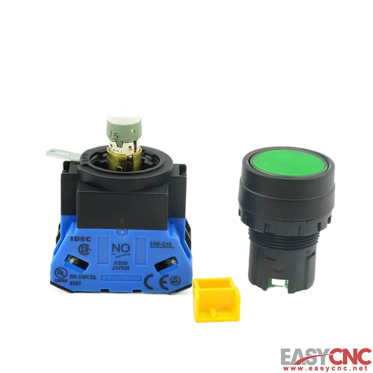 HW1L-M101Q4G HW1L-M101Q4R HW1L-M101Q4W HW1L-M101Q4Y HW-C10 24V AC/DC HW1L-M1 Series Momentary Switch 1NC new and original