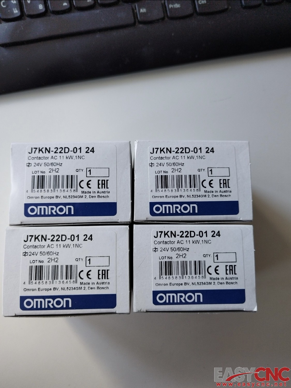 J7KN-22D-01 OMRON contactor New