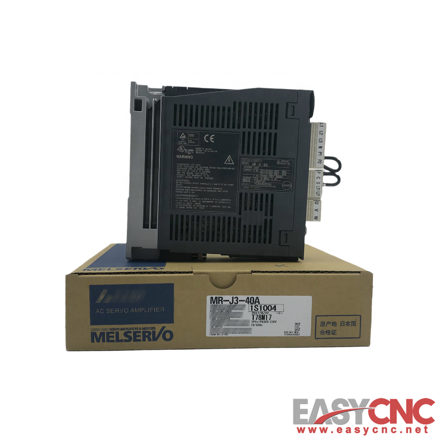 MR-J3-40A Mitsubishi cnc motor inovance drive servo Used