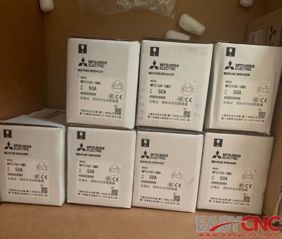 NFC100-CMX/50A 3P Mitsubishi Moulded Case Circuit Breaker(MCCB) New