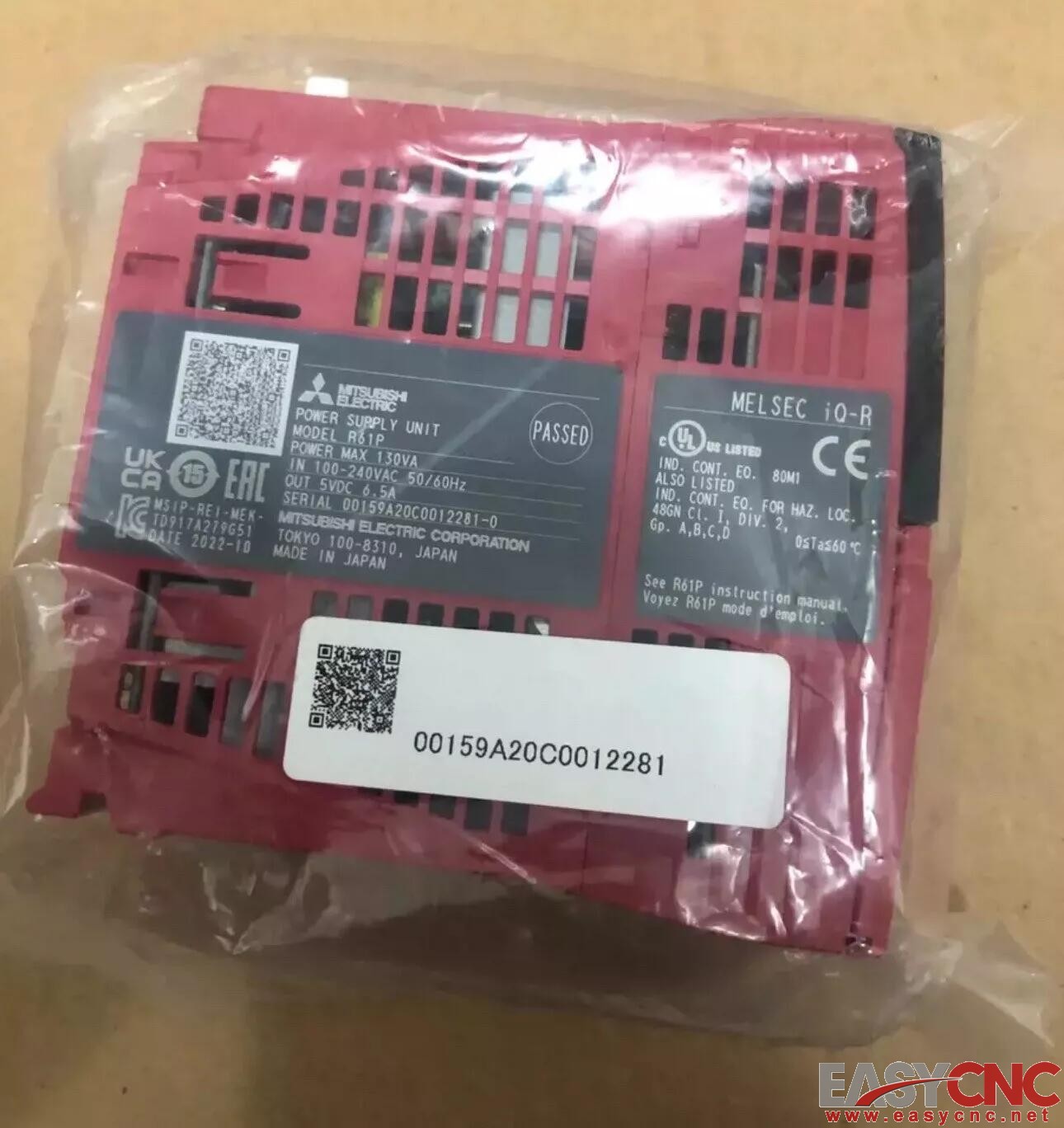 R61P Mitsubishi MELSEC iQ-R Power Supply Module New