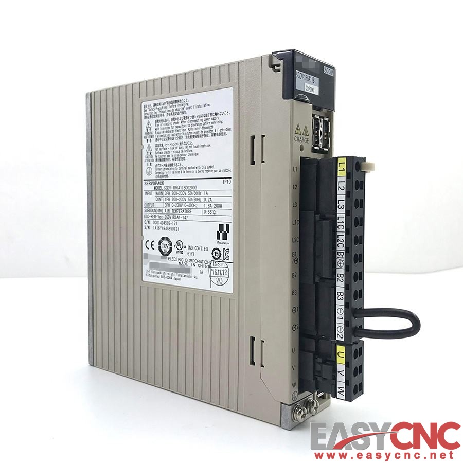 SGDV-1R6A11B002000 YASKAWA servo drive unit Used