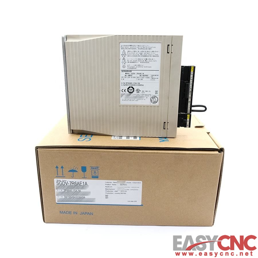 SGDV-7R6AE1A Yaskawa Servopack New