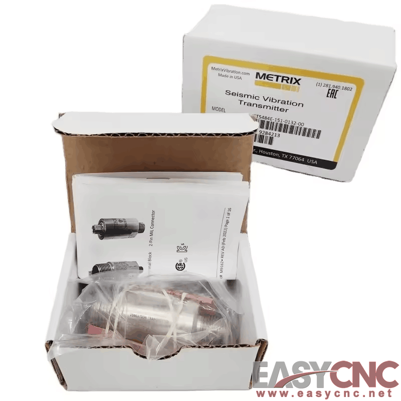 ST5484E-151-0132-00 Metrix Seismic Vibration Transmitter New