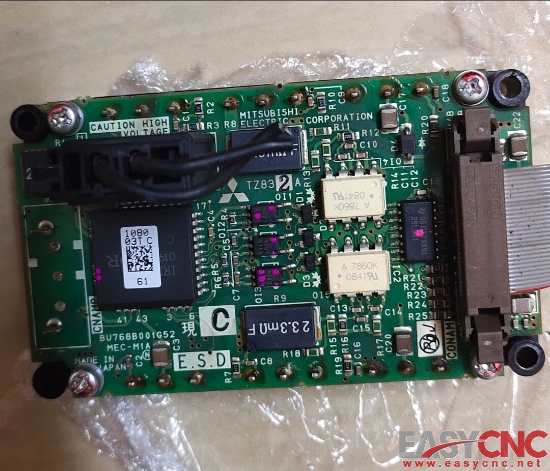 TZ832A BU768B001G52 Mitsubishi PCB Used