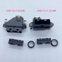 A06B-6114-K220#S (Straight) Motor Power Connector For Fanuc AiS2-AiF1 new and original